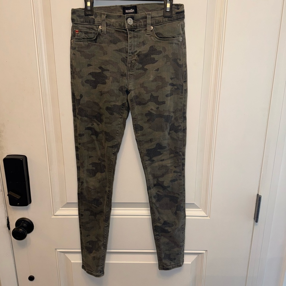 Hudson jeans camo Nico midrise -women’s size 25